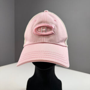 American Needle NHL Montreal Canadiens Mesh Back Women Hat Fitted Pink